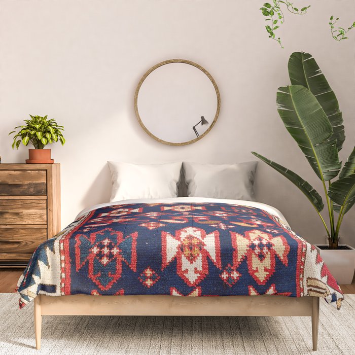Genje Central Caucasus Rug Print Comforter Gallery Image 3