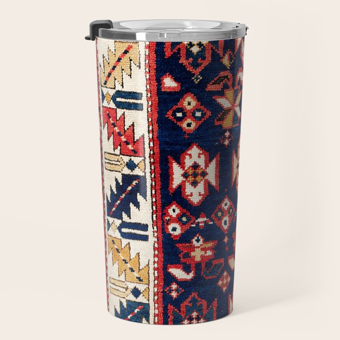 Genje Central Caucasus Rug Print Travel Mug Gallery Image 3