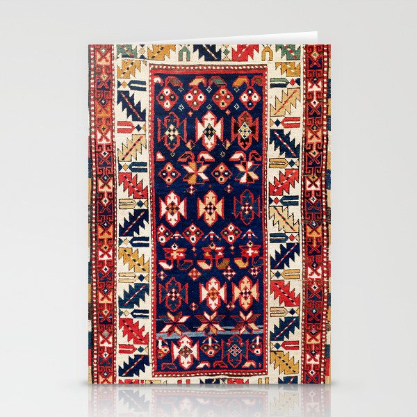 Genje Central Caucasus Rug Print Stationery Card Gallery Image 2