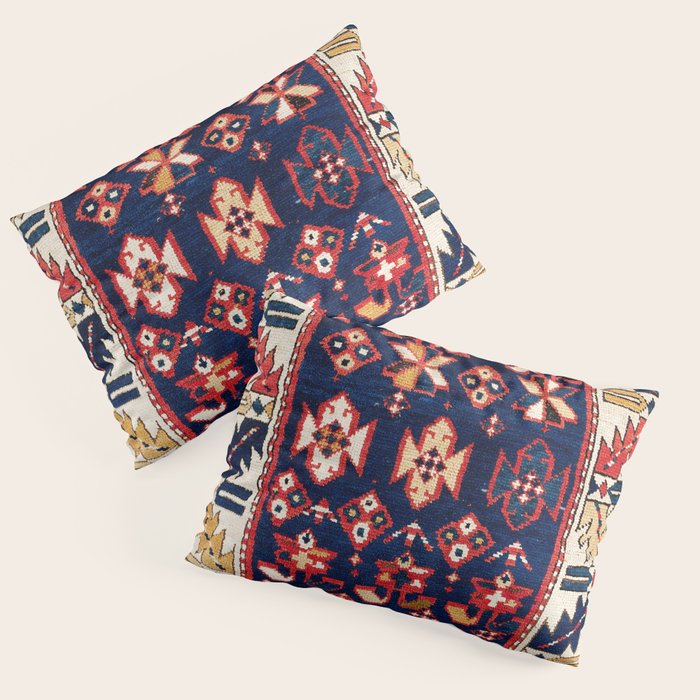 Genje Central Caucasus Rug Print Pillow Sham Gallery Image 3