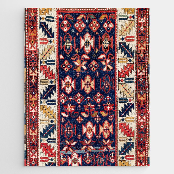 Genje Central Caucasus Rug Print Jigsaw Puzzle Gallery Image 1