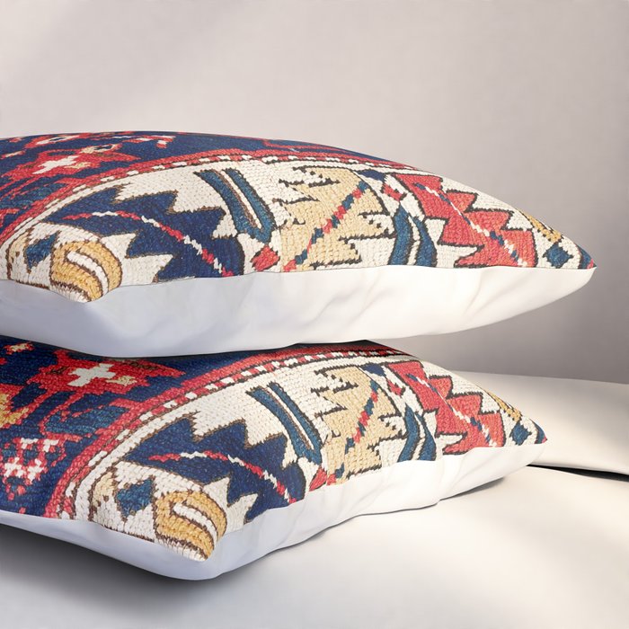 Genje Central Caucasus Rug Print Pillow Sham Gallery Image 3
