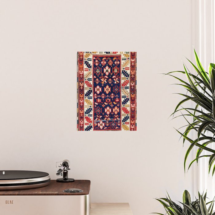 Genje Central Caucasus Rug Print Poster Gallery Image 2