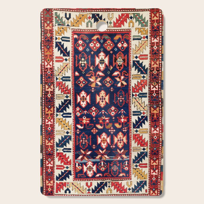 Genje Central Caucasus Rug Print Cutting Board Gallery Image 1