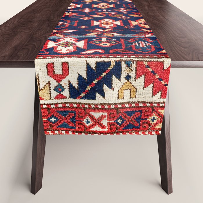 Genje Central Caucasus Rug Print Table Runner Gallery Image 1