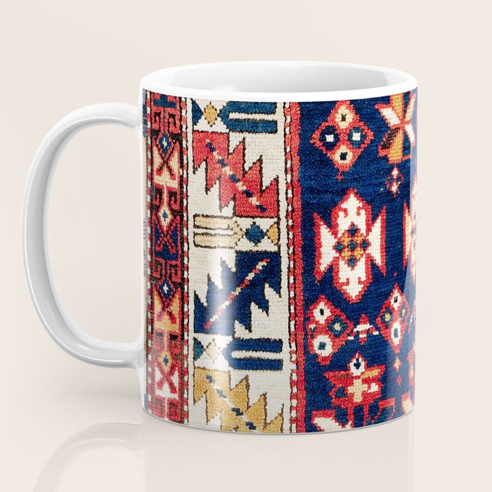 Genje Central Caucasus Rug Print Coffee Mug Gallery Image 3