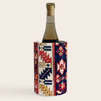 Genje Central Caucasus Rug Print Wine Chiller Gallery Image 2