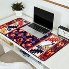 Genje Central Caucasus Rug Print Desk Mat Gallery Image 2
