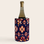 Genje Central Caucasus Rug Print Wine Chiller Gallery Image 1