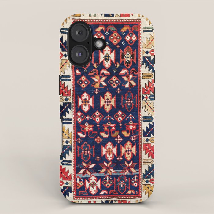 Genje Central Caucasus Rug Print iPhone Case Gallery Image 1