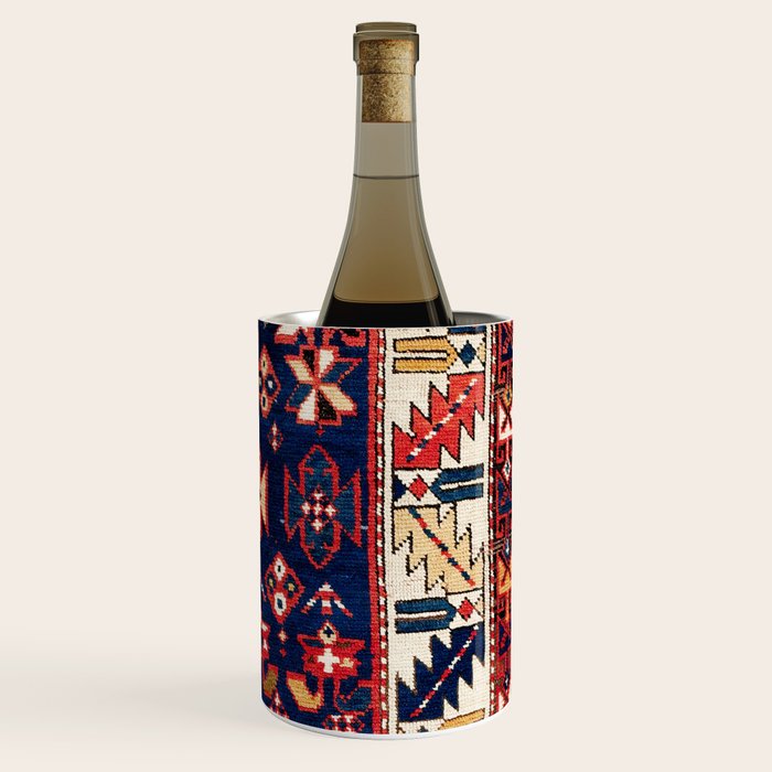 Genje Central Caucasus Rug Print Wine Chiller Gallery Image 3