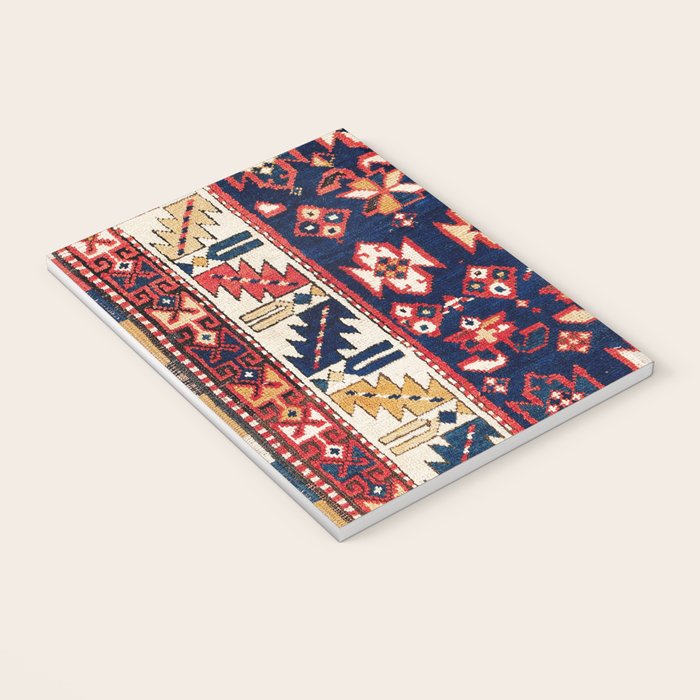 Genje Central Caucasus Rug Print Notebook Gallery Image 3