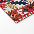 Genje Central Caucasus Rug Print Welcome Mat Gallery Image 2