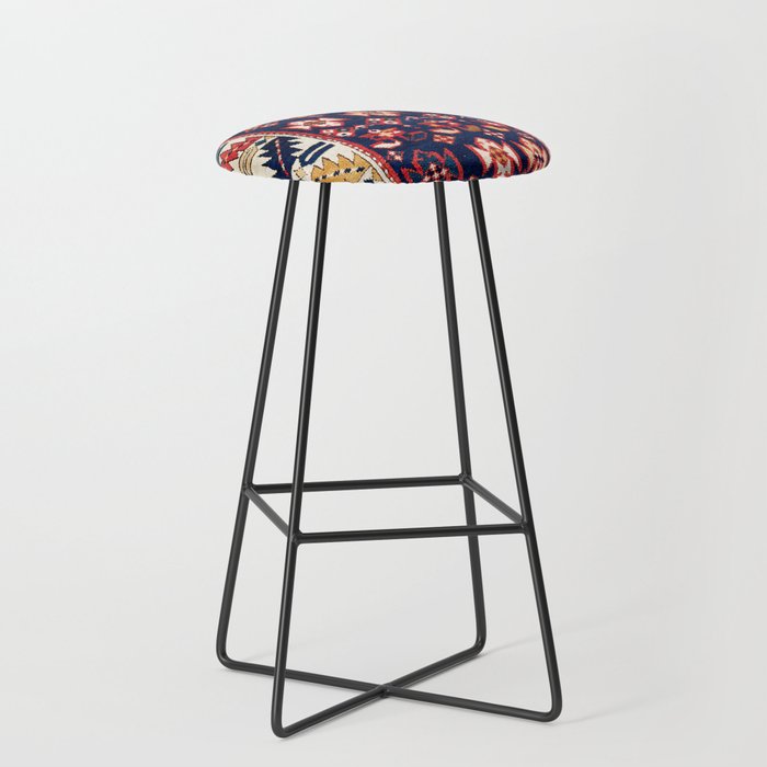 Genje Central Caucasus Rug Print Stool Gallery Image 1