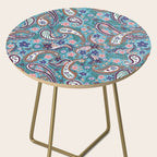 Whimsical Paisley Dance Side Table Gallery Image 2
