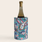 Whimsical Paisley Dance Wine Chiller Gallery Image 3