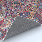 Antique Ornate Plum Spice Persian Kirman Rug Rug Gallery Image 4