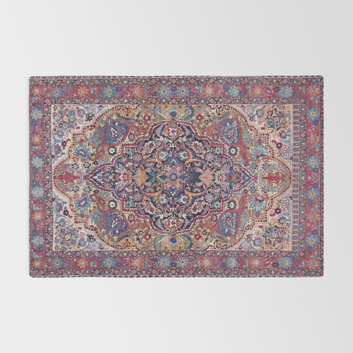 Antique Ornate Plum Spice Persian Kirman Rug Rug Gallery Image 2