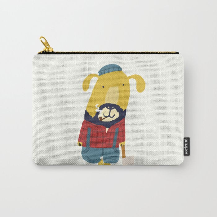 Rugged Roger - the lumberjack Carry All Pouch Gallery Image 1