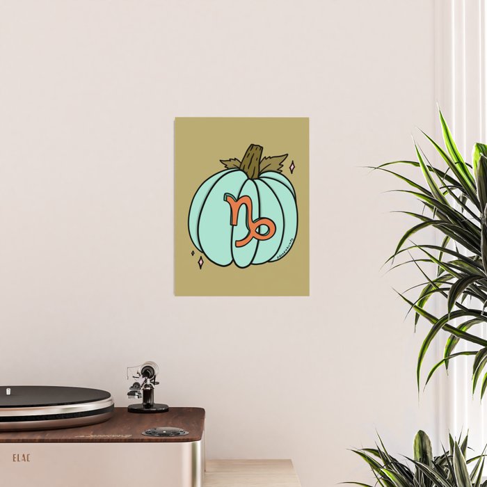 Capricorn Pumpkin Poster Gallery Image 2