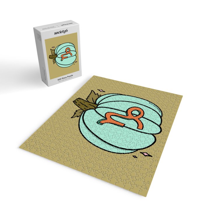 Capricorn Pumpkin Jigsaw Puzzle Gallery Image 2