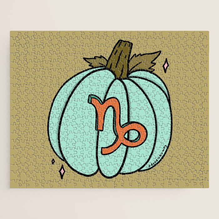 Capricorn Pumpkin Jigsaw Puzzle Gallery Image 1