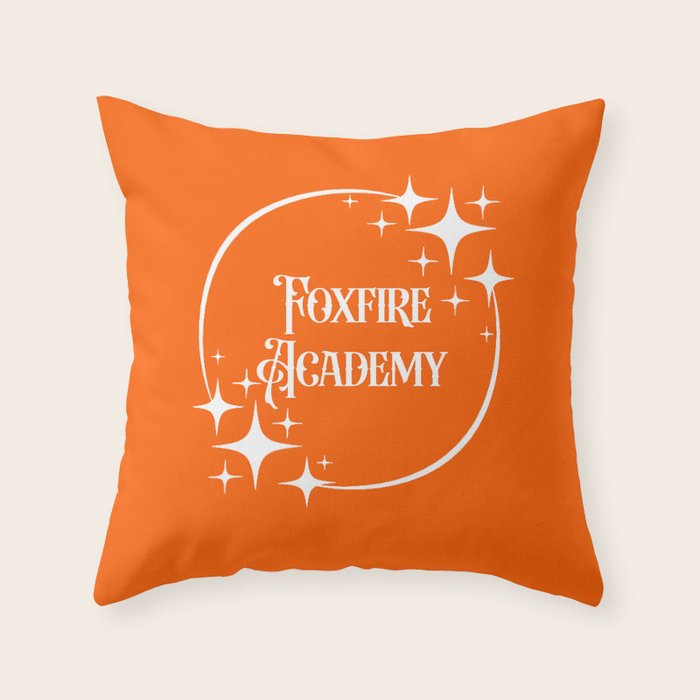 Foxfire Academy Throw Pillow Gallery Image 6