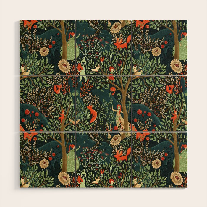 Whimsical Wonderland Wood Wall Art