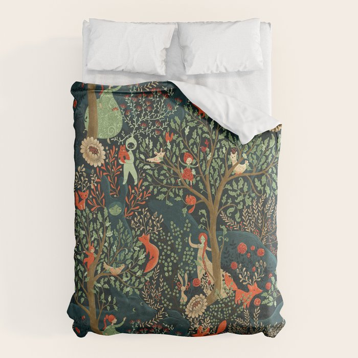 Whimsical Wonderland Duvet Cover Gallery Image 1