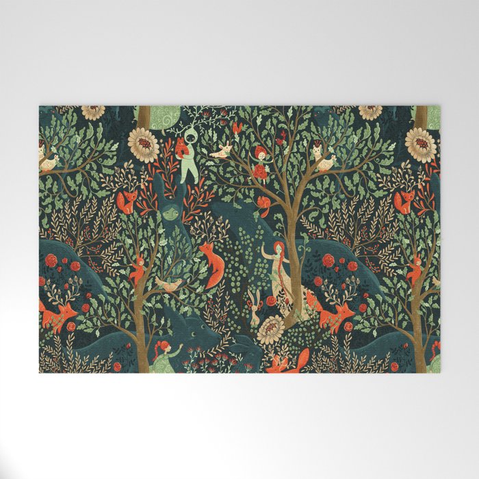 Whimsical Wonderland Welcome Mat