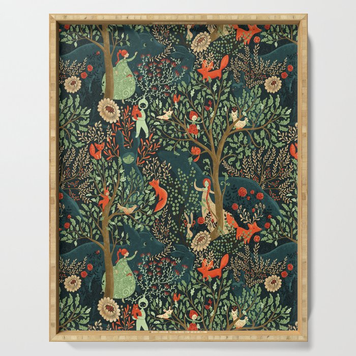 Whimsical Wonderland Serving Tray Gallery Image 1