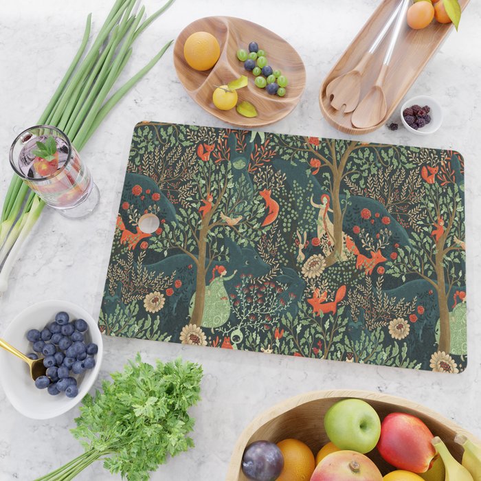 Whimsical Wonderland Cutting Board Gallery Image 2