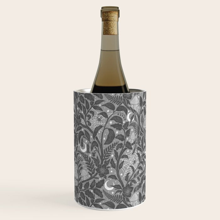 Mysterious Garden - Grayscale  Wine Chiller Gallery Image 3