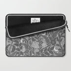 Mysterious Garden - Grayscale  Laptop Sleeve Gallery Image 2