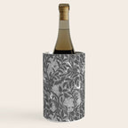 Mysterious Garden - Grayscale  Wine Chiller Gallery Image 1
