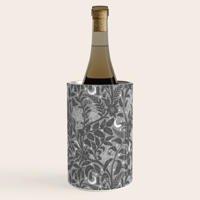 Mysterious Garden - Grayscale  Wine Chiller Gallery Image 2