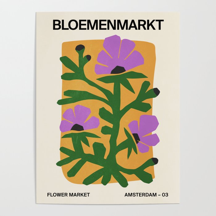 Flower Market III: Amsterdam | Matisse Edition Poster Gallery Image 1