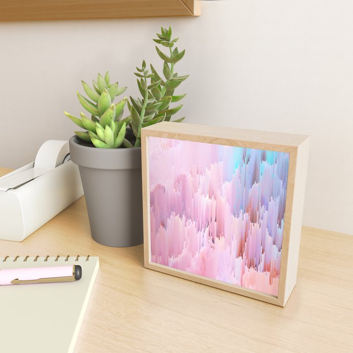 Delicate Glitches Mini Art Print Gallery Image 2