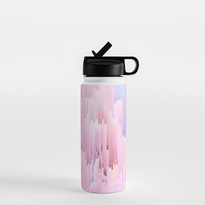 Delicate Glitches Water Bottle Gallery Image 1