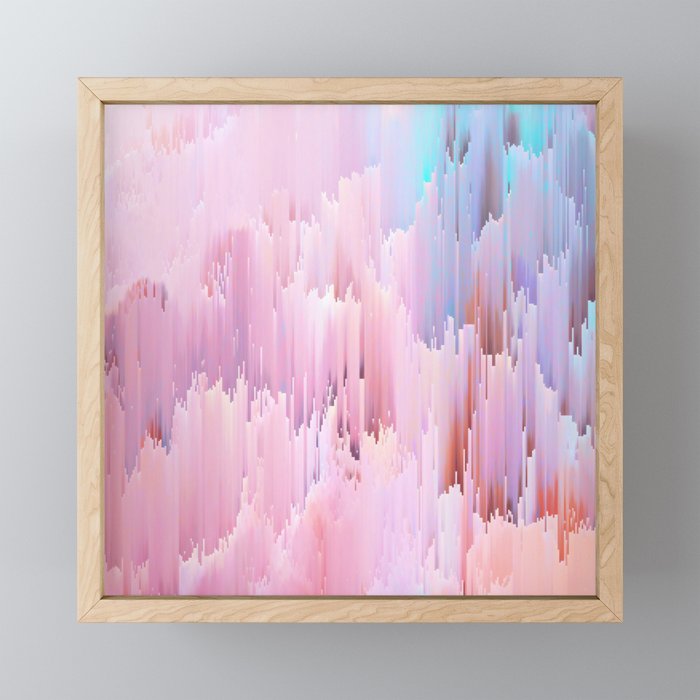 Delicate Glitches Mini Art Print Gallery Image 1