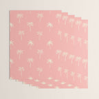 Vintage palm tree beach doodle pattern Wrapping Paper Gallery Image 3