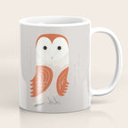 Barn Owl, Bird of United Kingdom Coffee Mug Gallery Image 1
