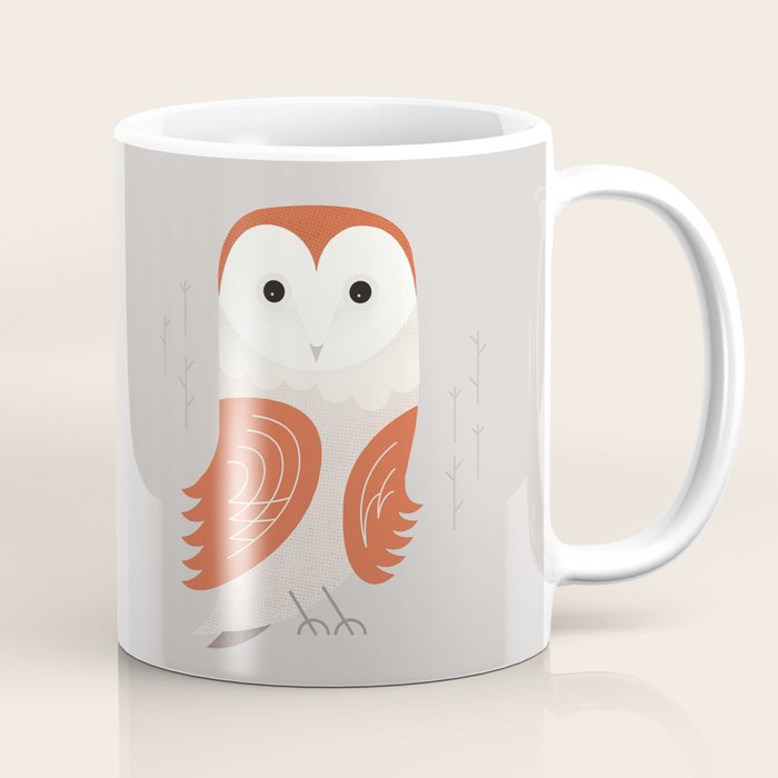Barn Owl, Bird of United Kingdom Coffee Mug Gallery Image 1