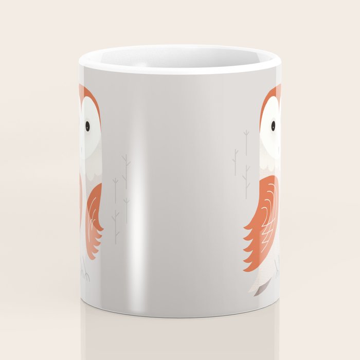 Barn Owl, Bird of United Kingdom Coffee Mug Gallery Image 4