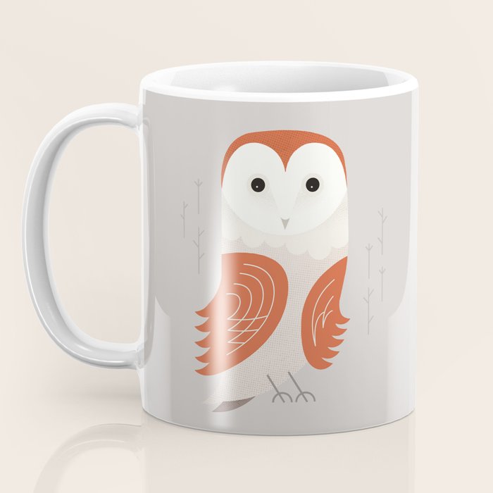 Barn Owl, Bird of United Kingdom Coffee Mug Gallery Image 3