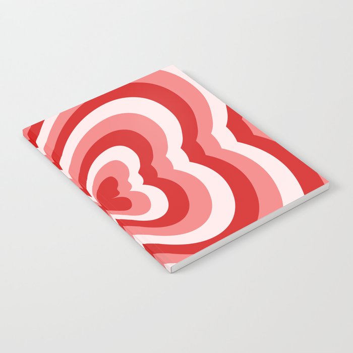 Retro 70s Butterfly in Red Notebook Gallery Image 2