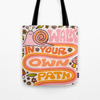 Walk In Your Own Path Tote Bag Gallery Image 1