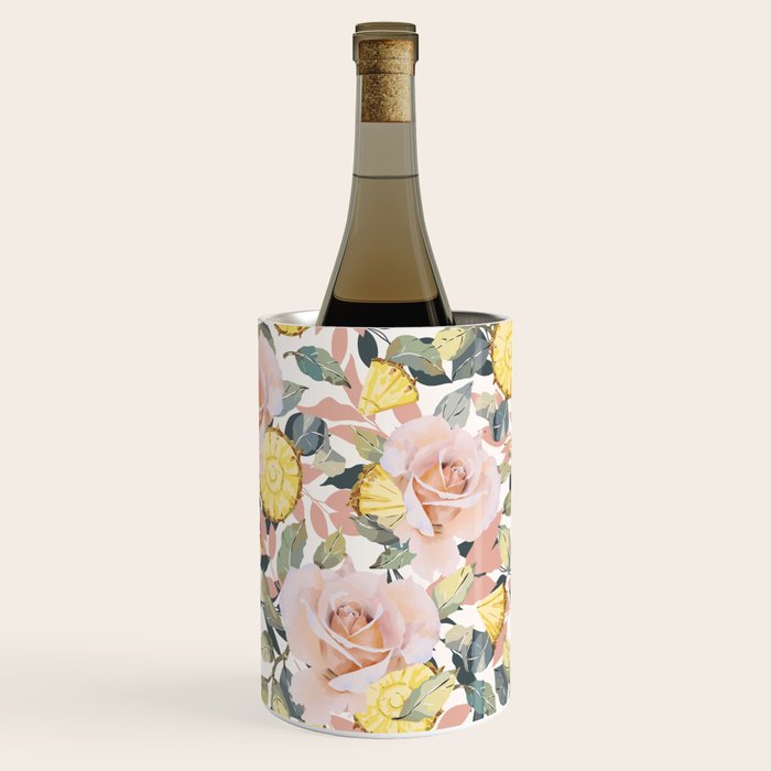 Pineapple wedges on rose bushes P Wine Chiller Gallery Image 3