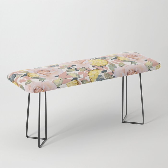 Pineapple wedges on rose bushes P Bench Gallery Image 1