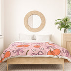 Valentine Cherry Print Duvet Cover Gallery Image 3